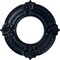 Ekena Millwork Benson Ceiling Medallion (Fits Canopies up to 4 1/8"), 9"OD x 4 1/8"ID x 5/8"P, Midnight Dream CM09BNMDF - alternate 1
